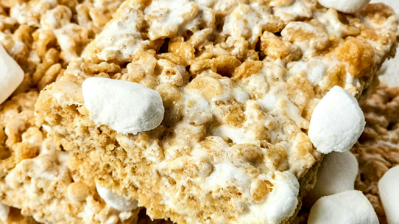 Fluffernutter Rice Krispie Treats