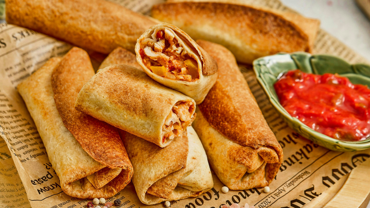 Chicken Chimichangas