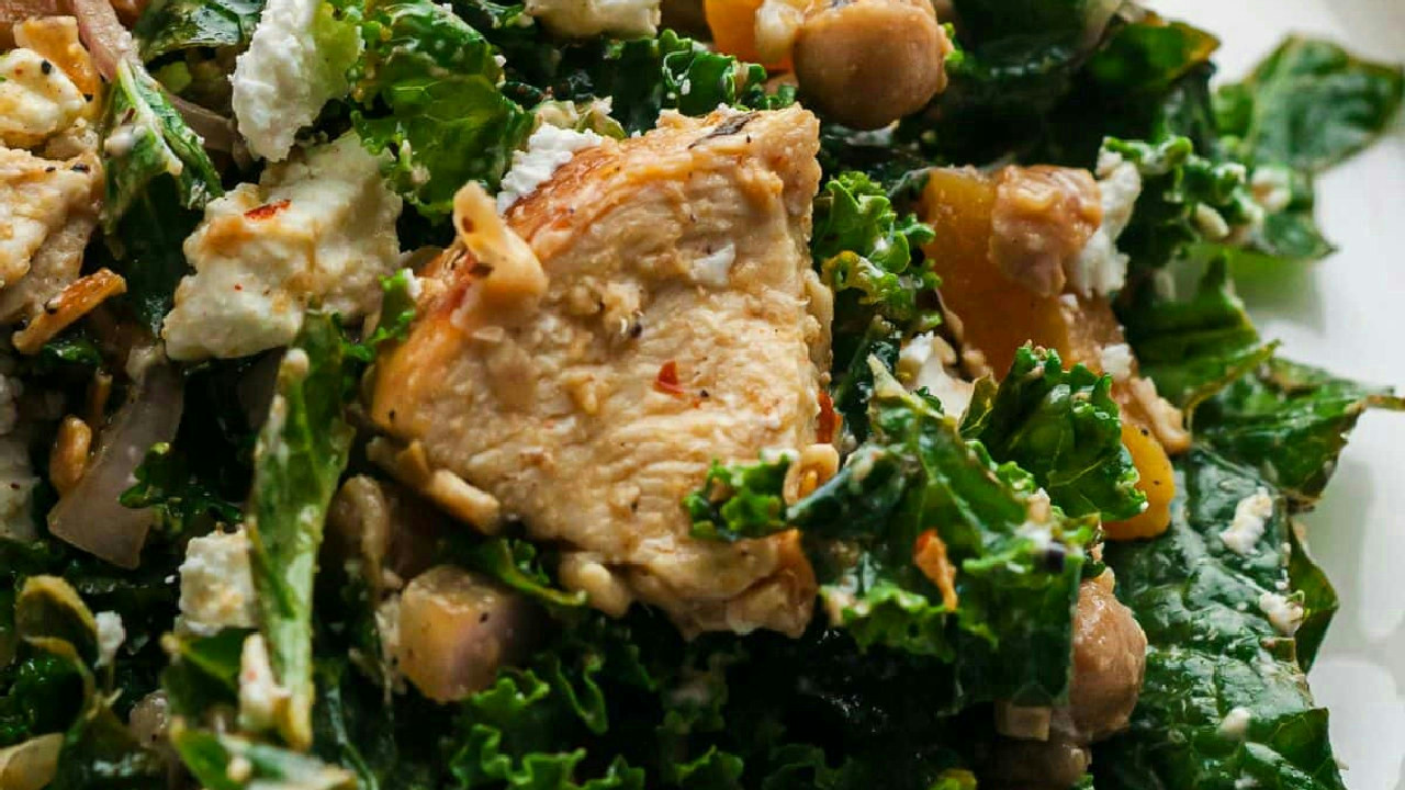 Kale and Chicken Salad