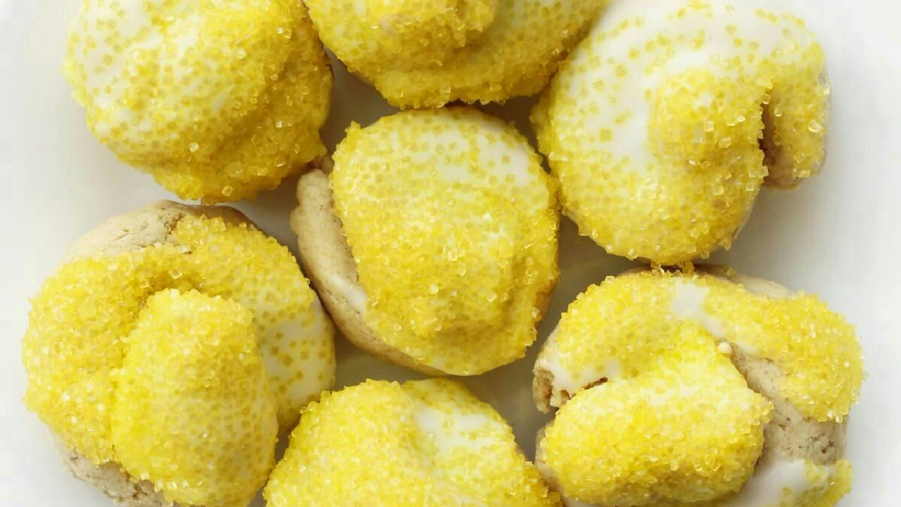 Gluten-Free Italian Lemon Cookies (Vegan, Allergy