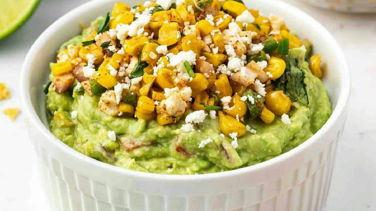 Authentic Mexican Street Corn Guacamole (With Video)