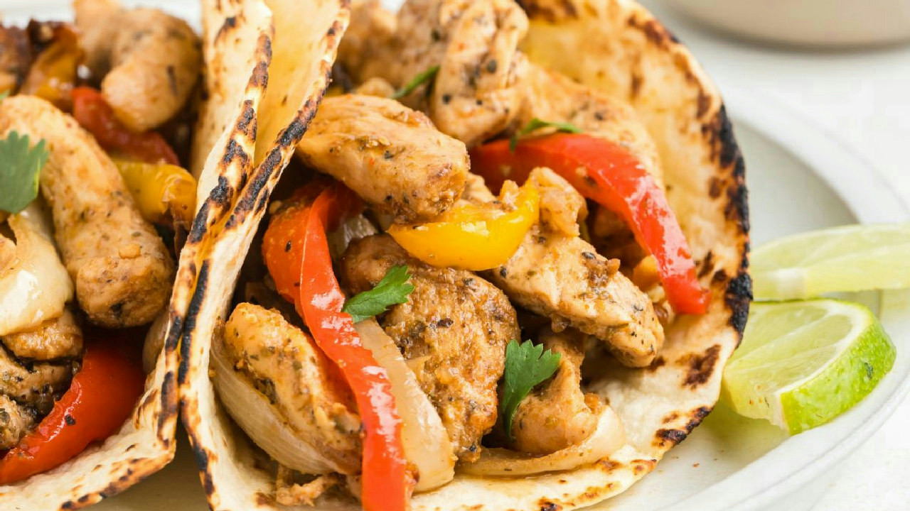 Air Fryer Chicken Fajitas