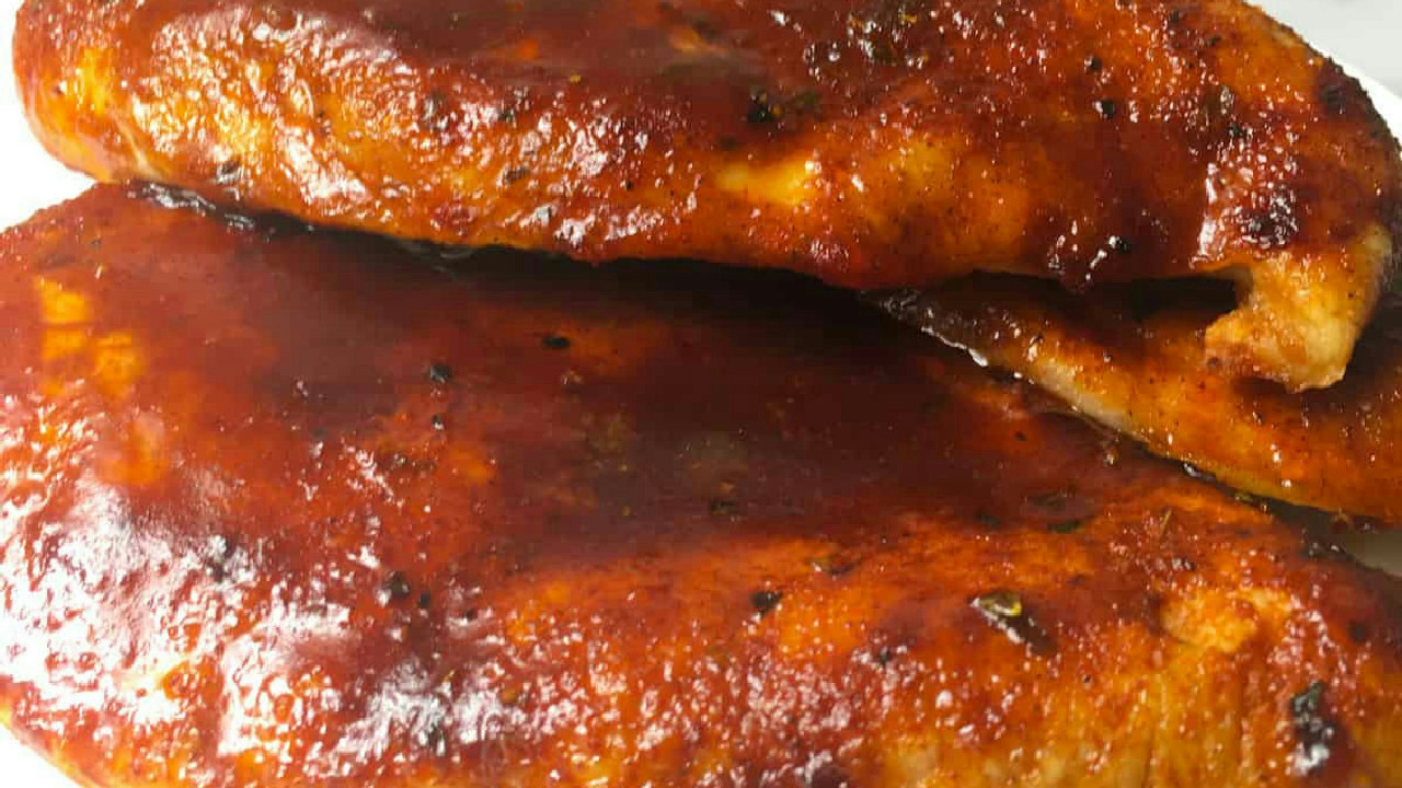 Air Fryer BBQ Chicken Breast Recipe (Air Fryer Barbecue Chicken)