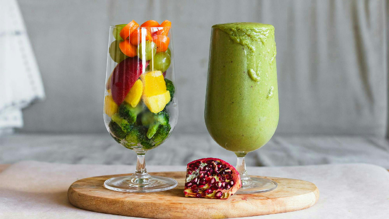 Broccoli Mango Green Smoothie Treat