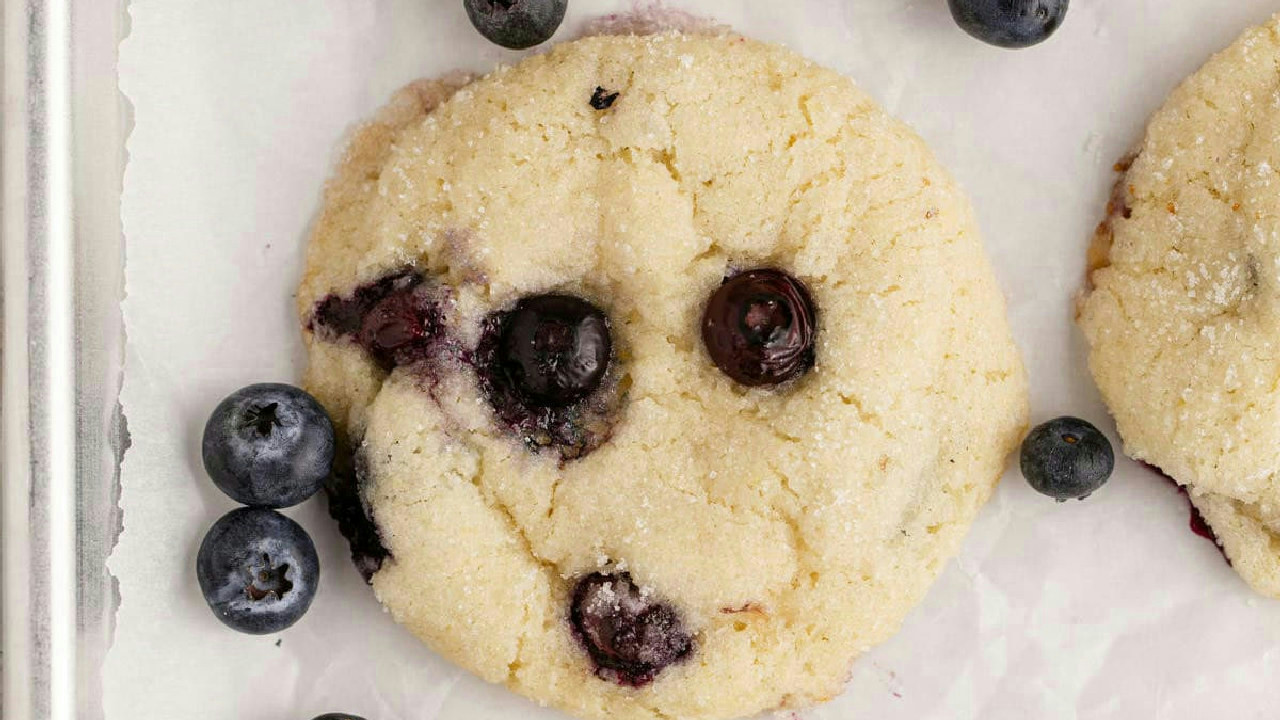 Lemon Blueberry Cookies