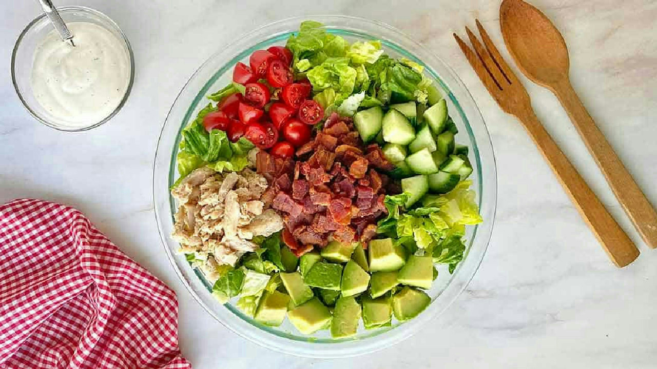 Chicken Bacon Ranch Salad Recipe