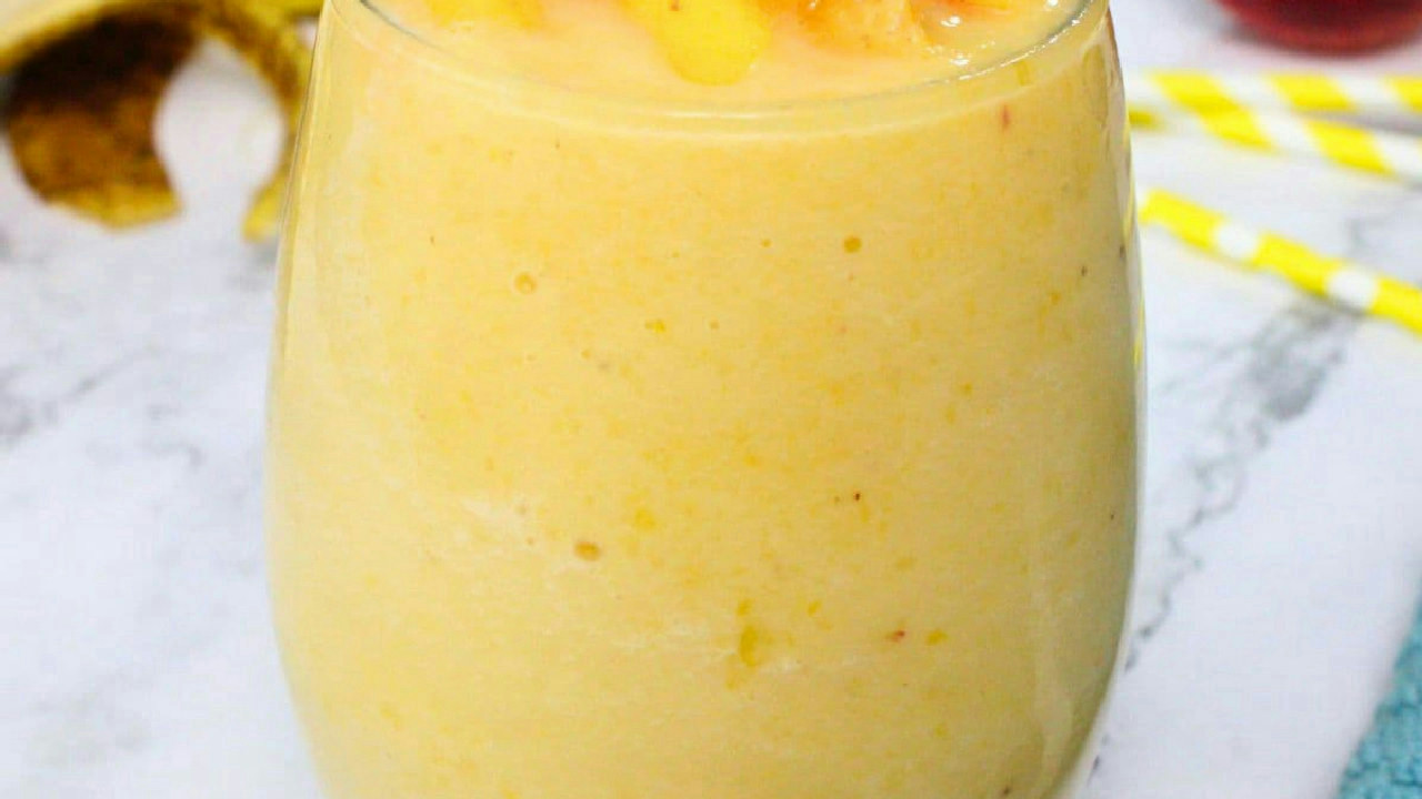 Peach Banana Smoothie Without Yogurt: Creamy & Delicious!