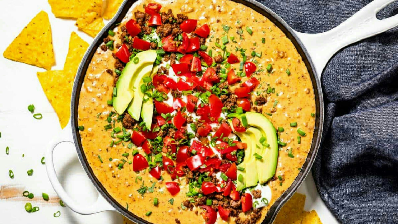 Beef Queso Dip