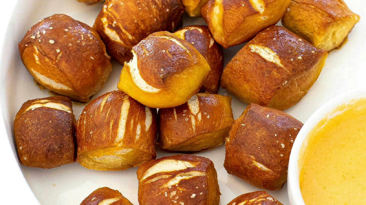 Homemade Pretzel Bites