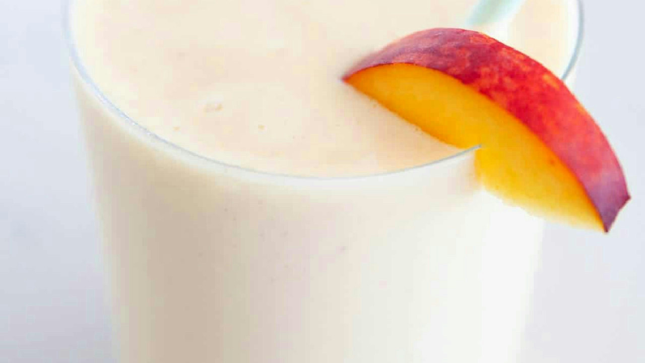 Creamy Peach Smoothie