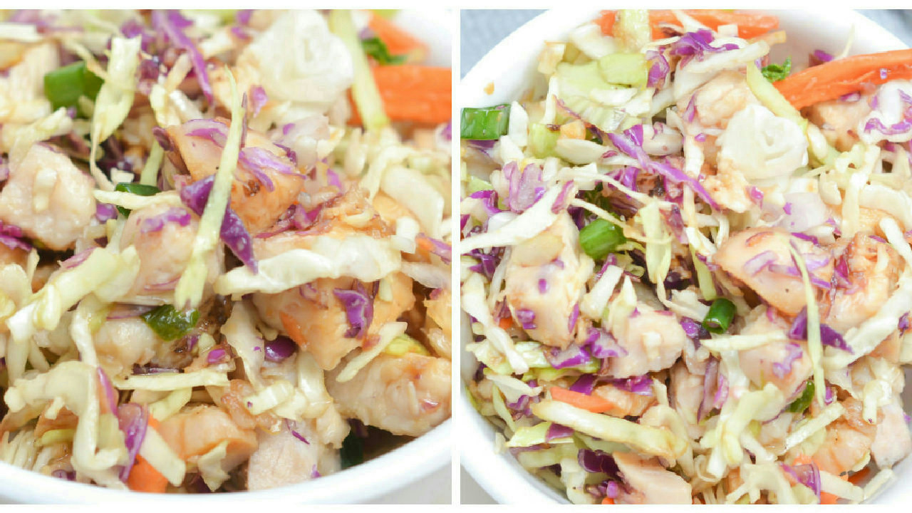 Keto Asian Chicken Salad Recipe