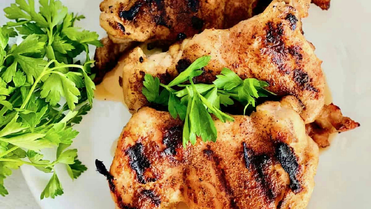 Grilled Boneless Skinless Chicken Thighs