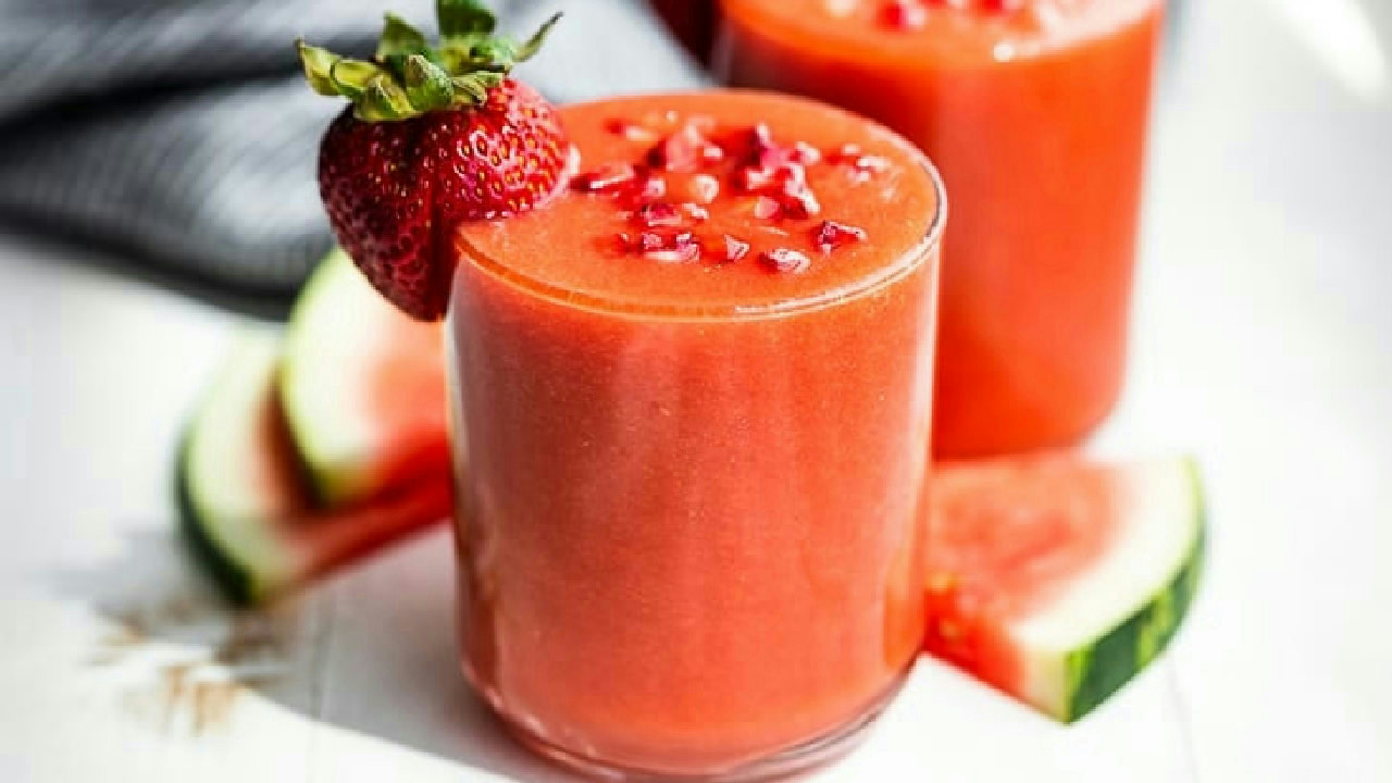 Strawberry Watermelon Smoothie