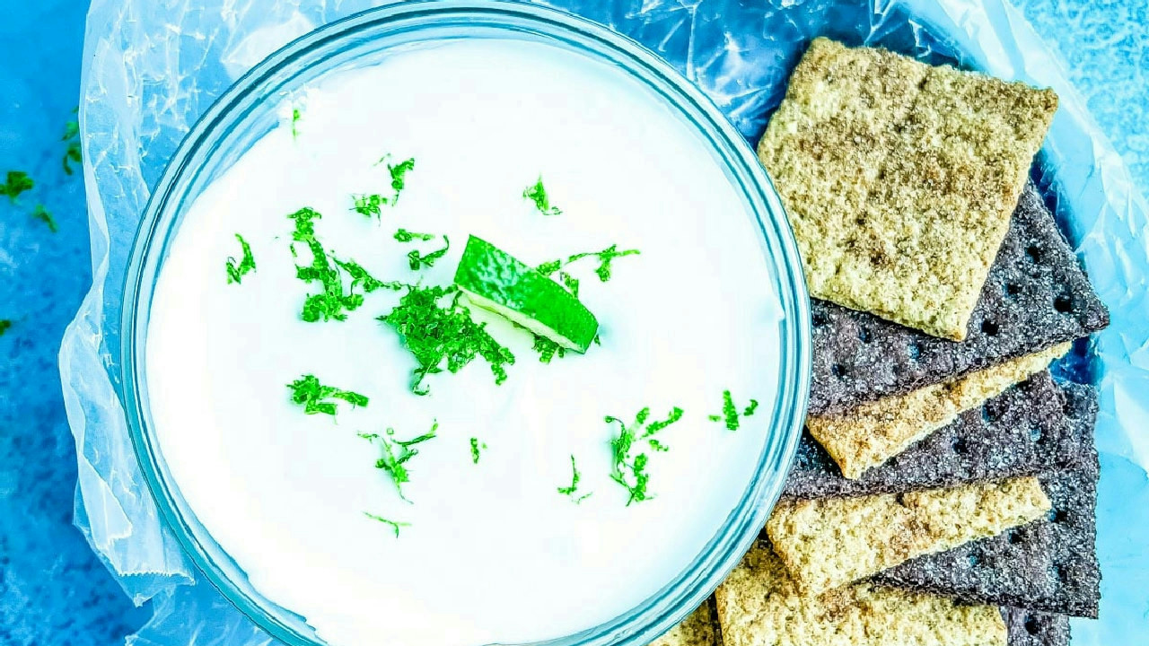 Key Lime Pie Dip with Cream Cheese & Nellie & Joe’s Key Lime Pie Dip with Cream Cheese & Nellie & Joe’s
