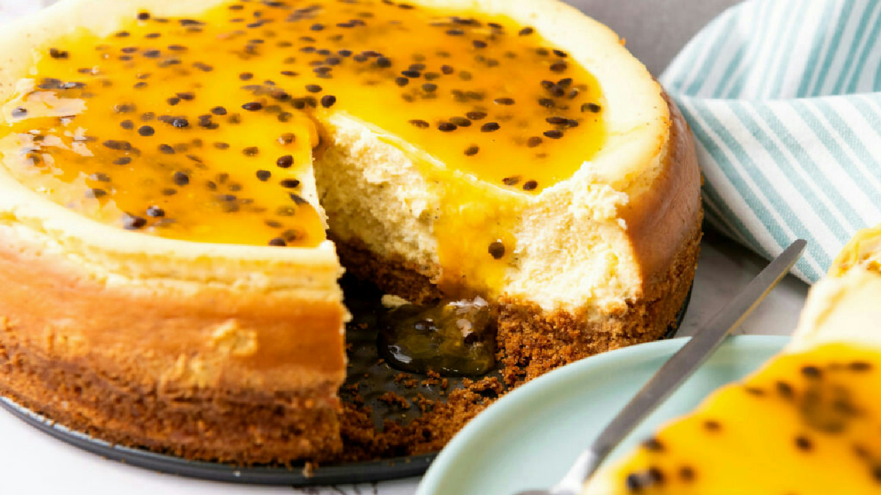 Passion Fruit Cheesecake