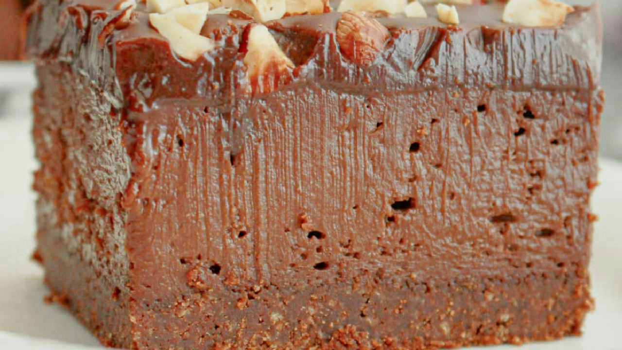 Nutella Cheesecake Bars