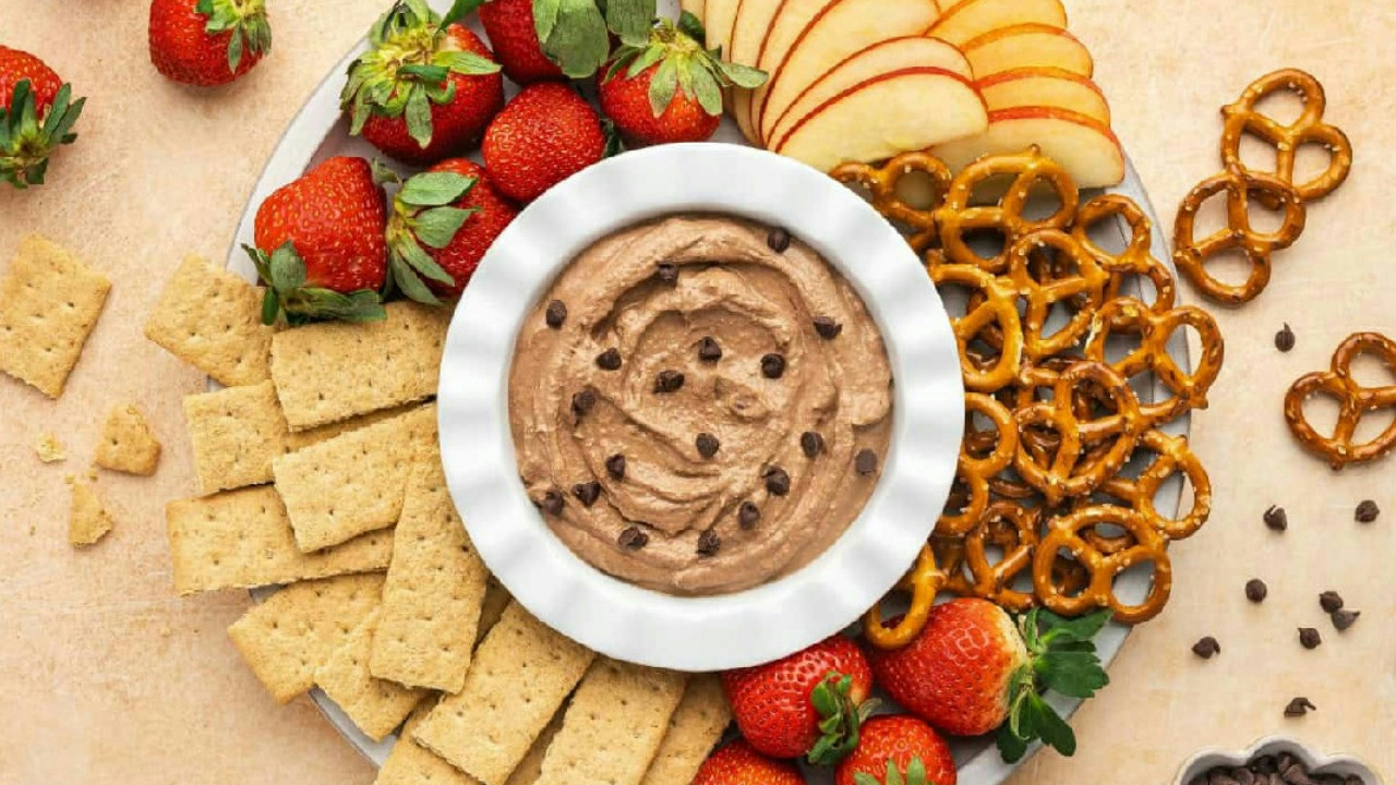 Healthy Brownie Batter Dip Healthy Brownie Batter Dip
