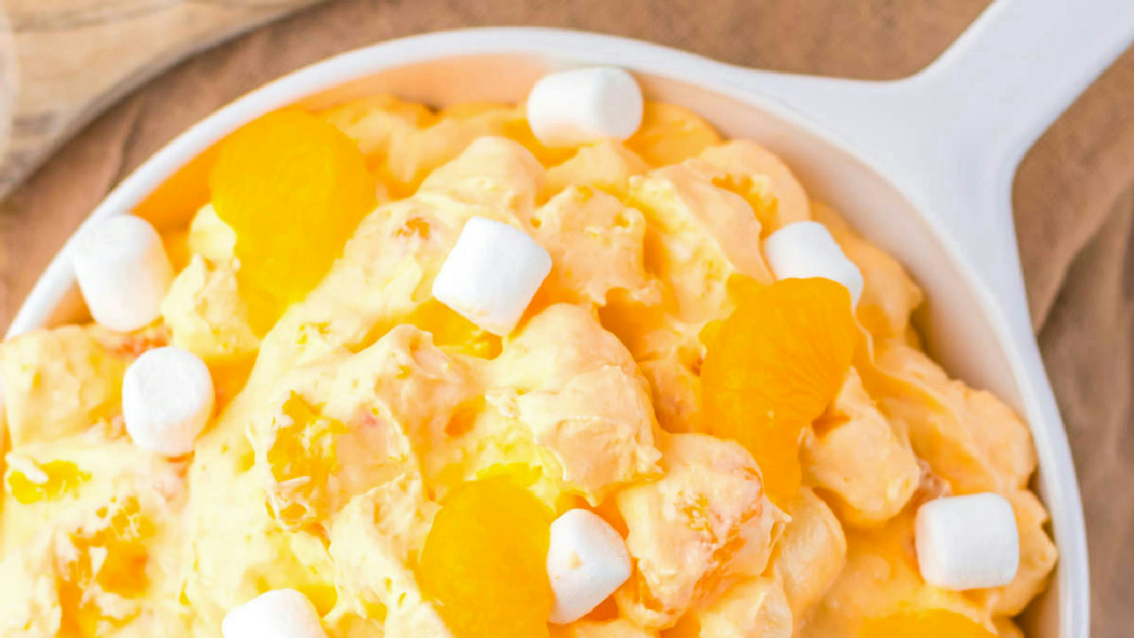 Best easy Orange Fluff Salad Best easy Orange Fluff Salad