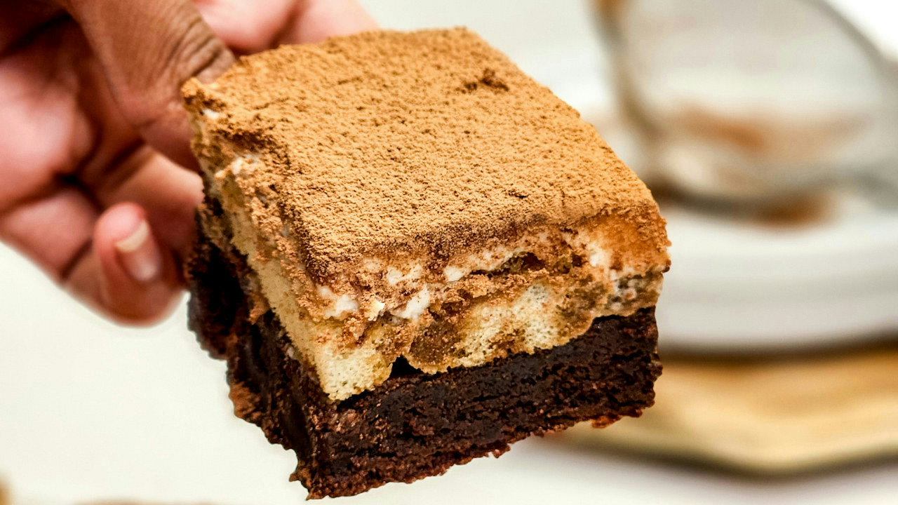 Tiramisu Brownies Tiramisu Brownies