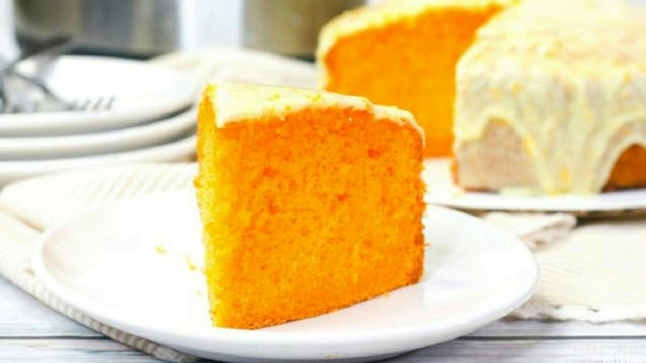 Instant Pot Creamsicle Cake Instant Pot Creamsicle Cake