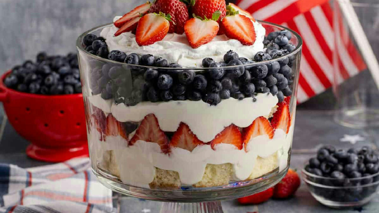 Red White and Blue Trifle Red White and Blue Trifle