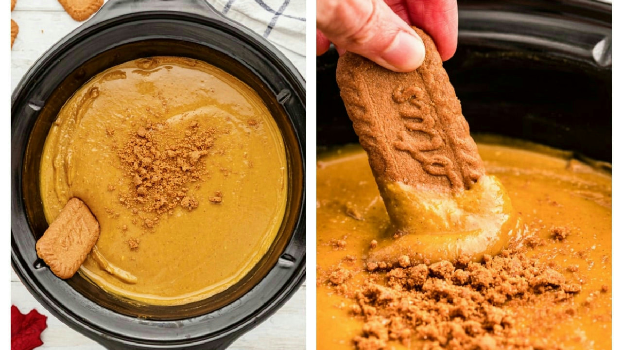 Slow Cooker Pumpkin Pie Dip Slow Cooker Pumpkin Pie Dip
