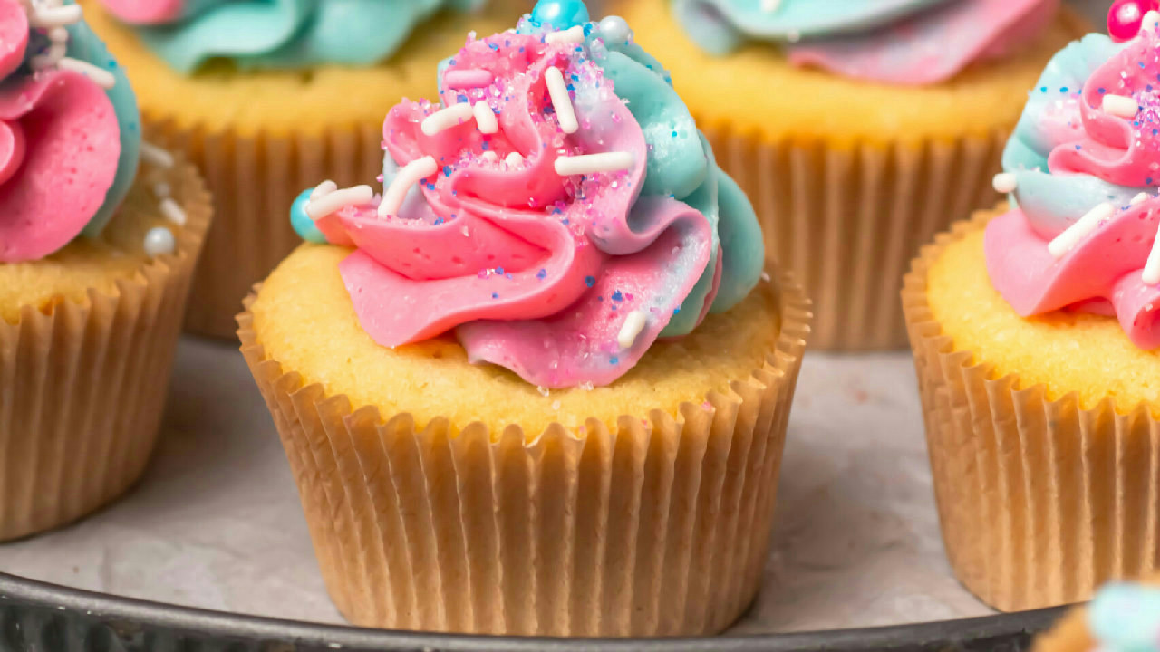 Gender Reveal Cupcakes Gender Reveal Cupcakes
