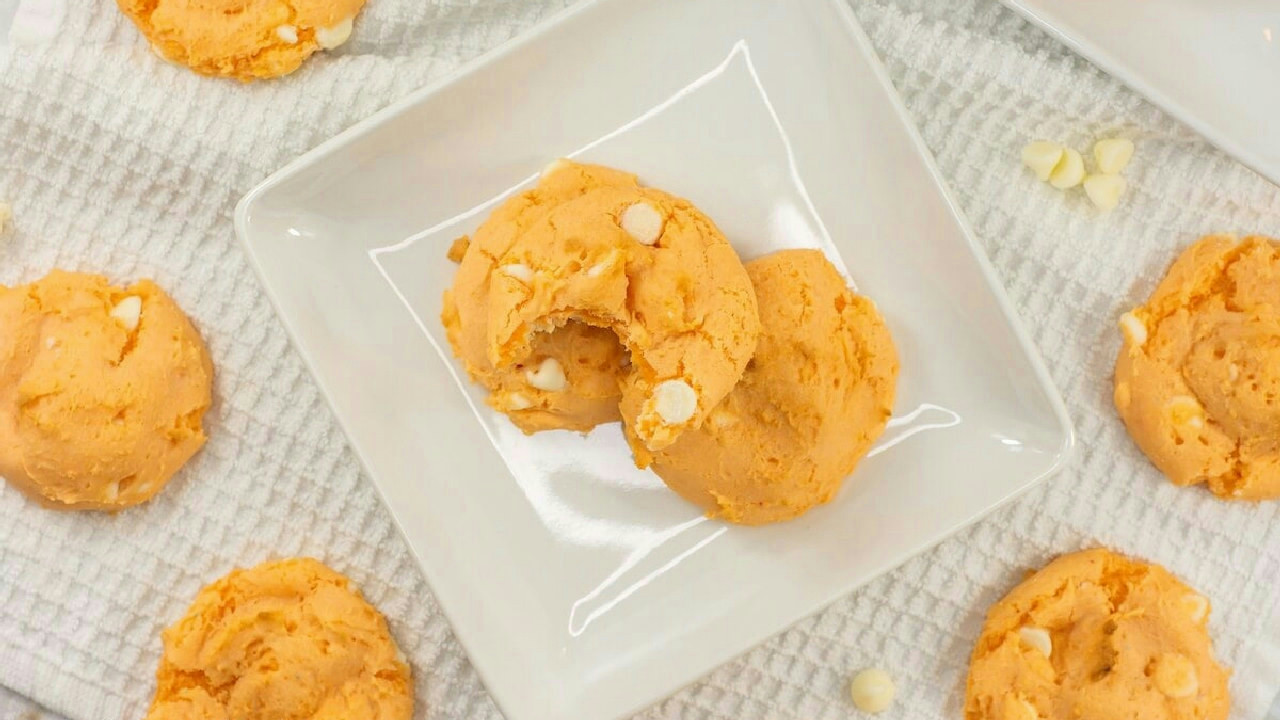 Cake Mix Orange Creamsicle Cookies Cake Mix Orange Creamsicle Cookies