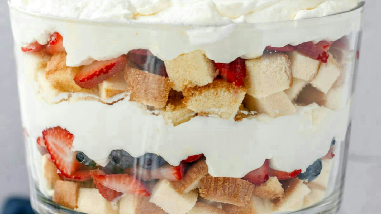 Red White and Blue Trifle Red White and Blue Trifle
