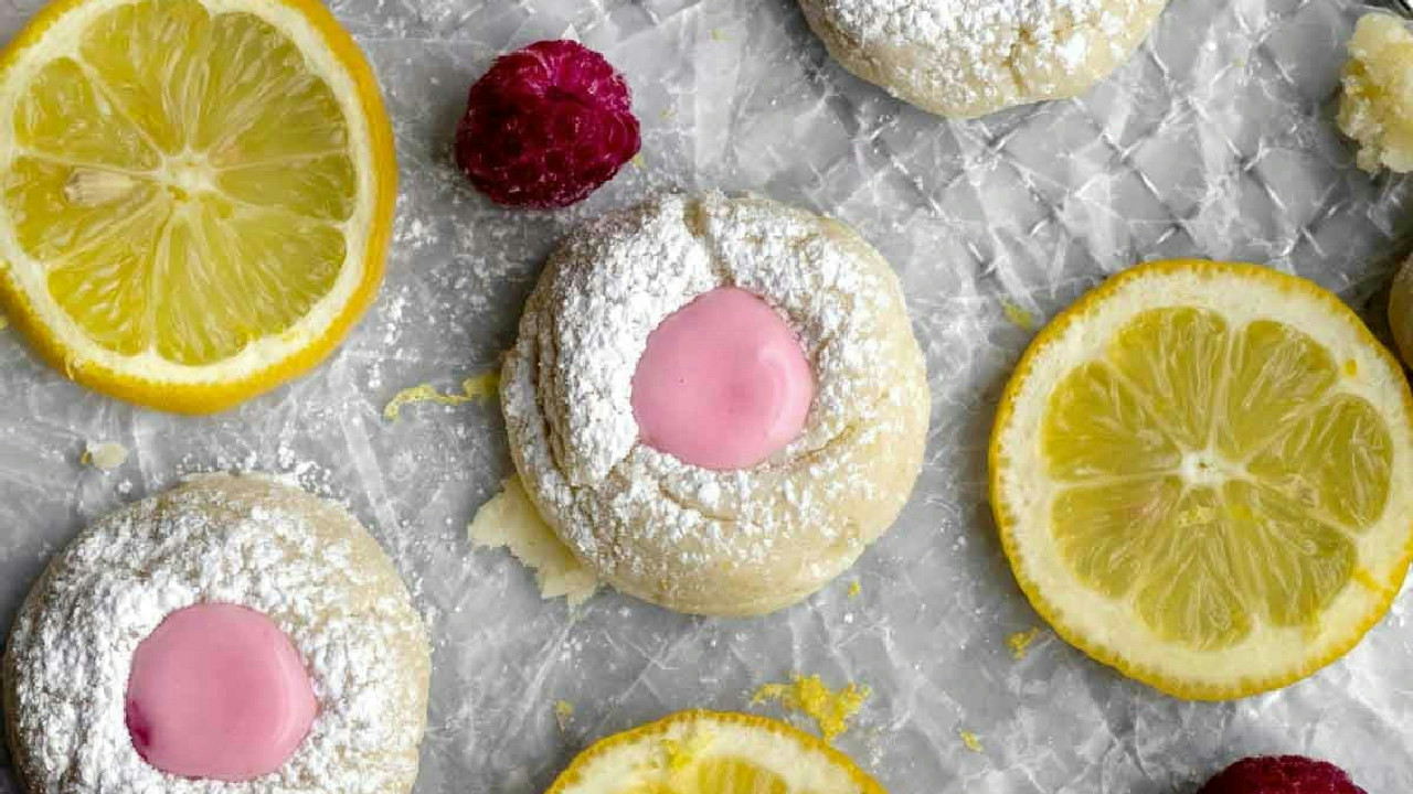 Raspberry Lemonade Cookies