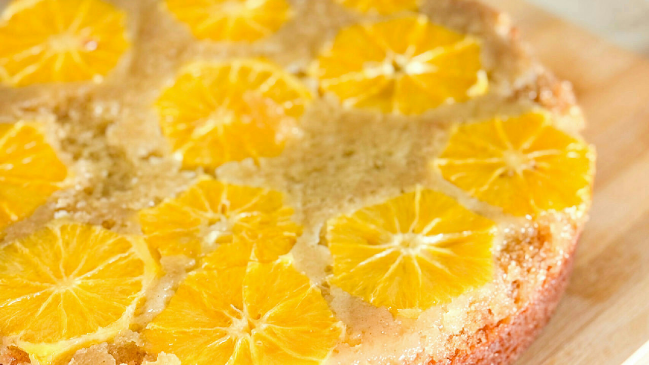 Orange Upside Down Cake Orange Upside Down Cake