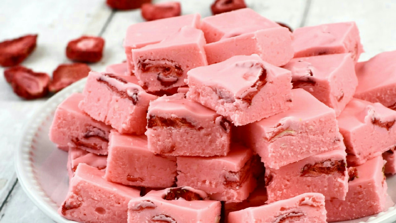 Shortcut Strawberry Fudge