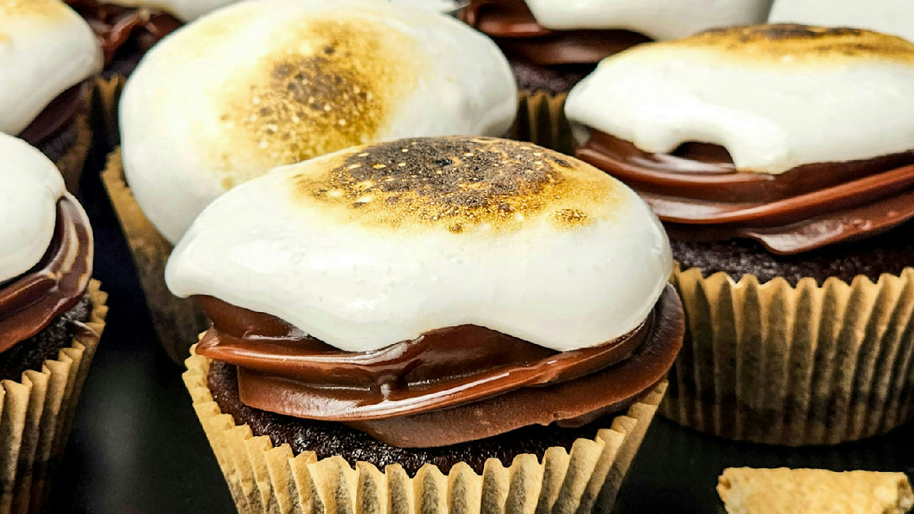 S'mores Cupcakes S'mores Cupcakes