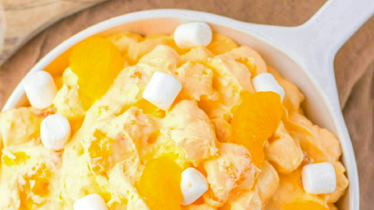 Best easy Orange Fluff Salad Best easy Orange Fluff Salad