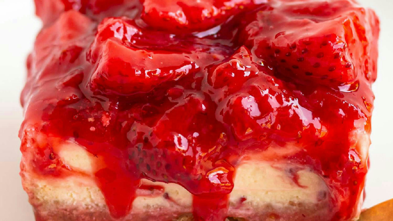 Strawberry Cheesecake Bars