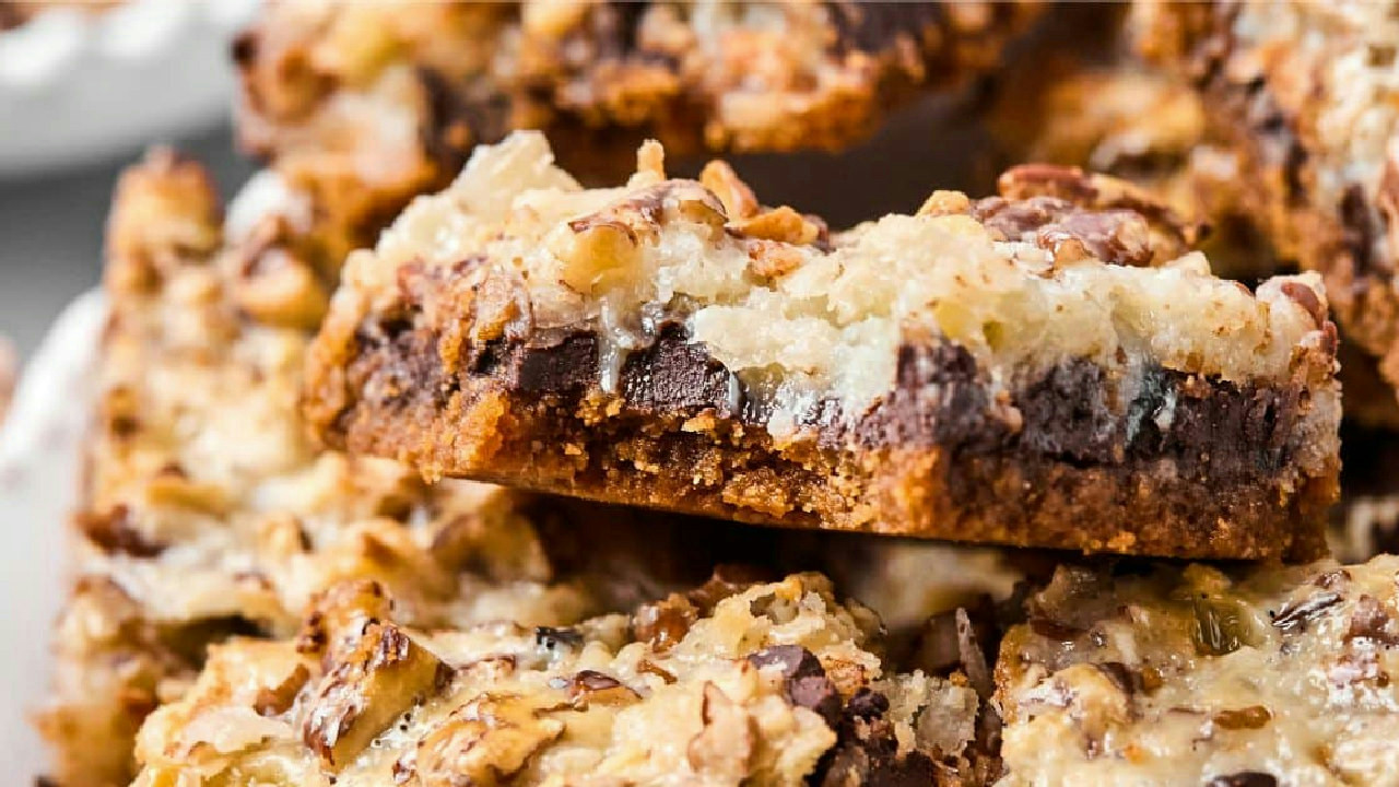 Easy Gluten Free Magic Bars (Dairy-Free Option!)