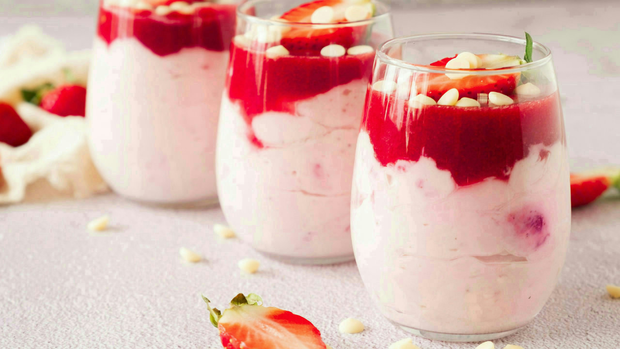 Strawberry Mascarpone Mousse Strawberry Mascarpone Mousse