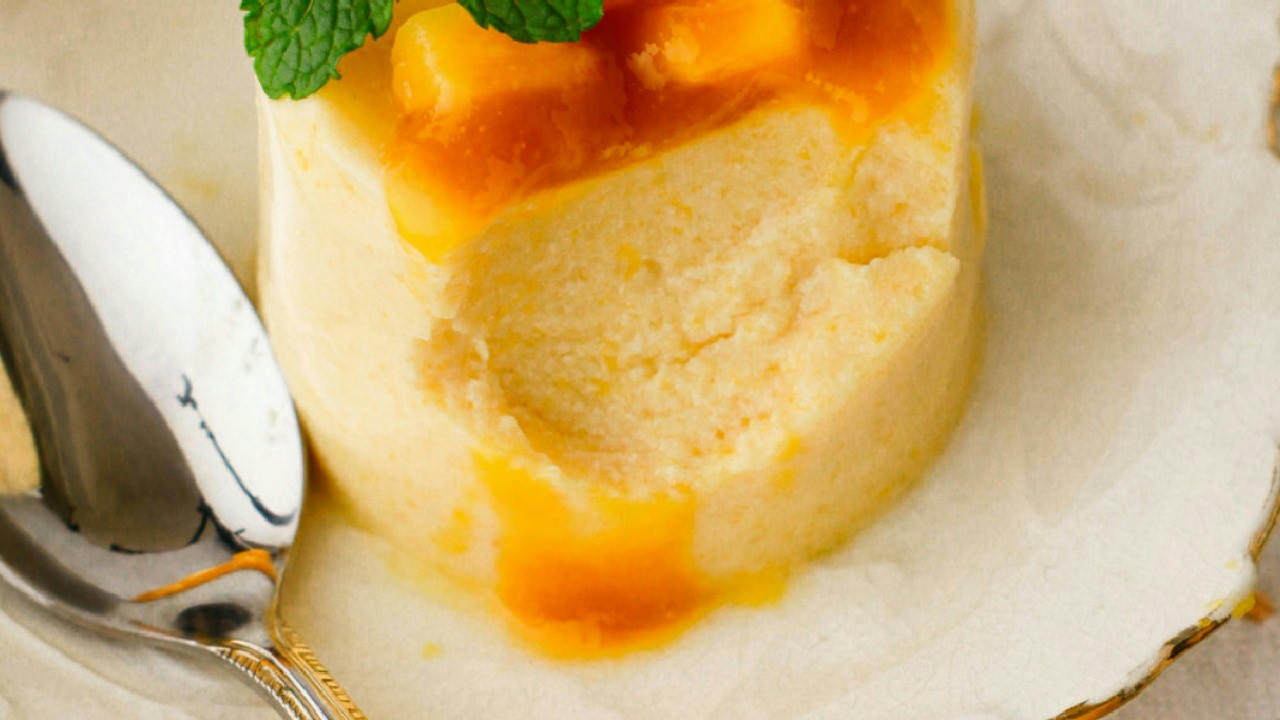 Mango Panna Cotta -