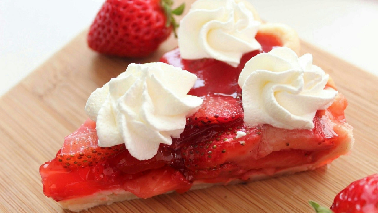Fresh Strawberry Pie with Jello Fresh Strawberry Pie with Jello