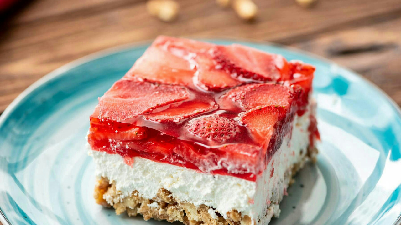 Strawberry Pretzel Salad Strawberry Pretzel Salad