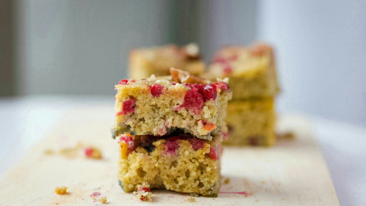 Low-Carb Cranberry Coffee Cake Low-Carb Cranberry Coffee Cake