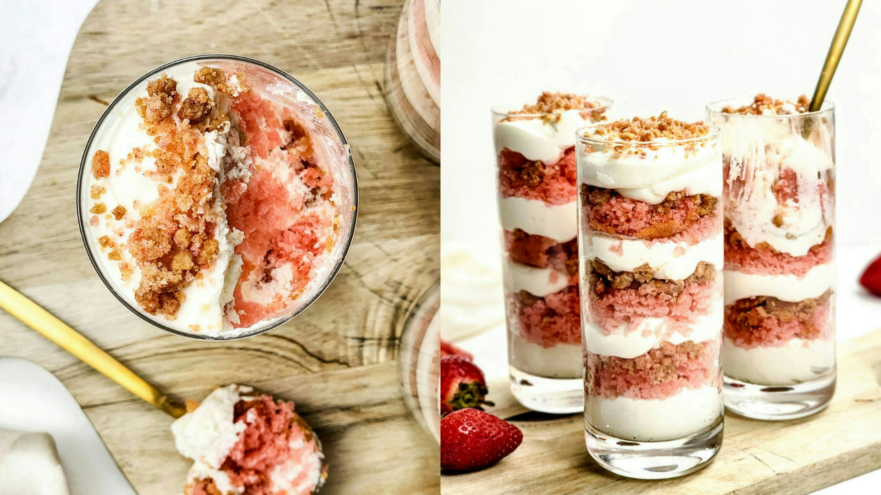 Strawberry Crunch Parfait Strawberry Crunch Parfait