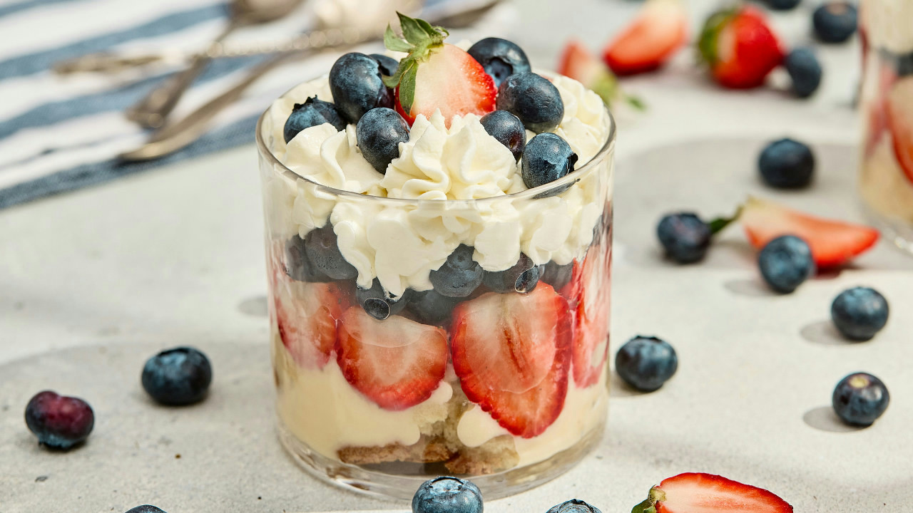 4th of July Mini Trifle 4th of July Mini Trifle