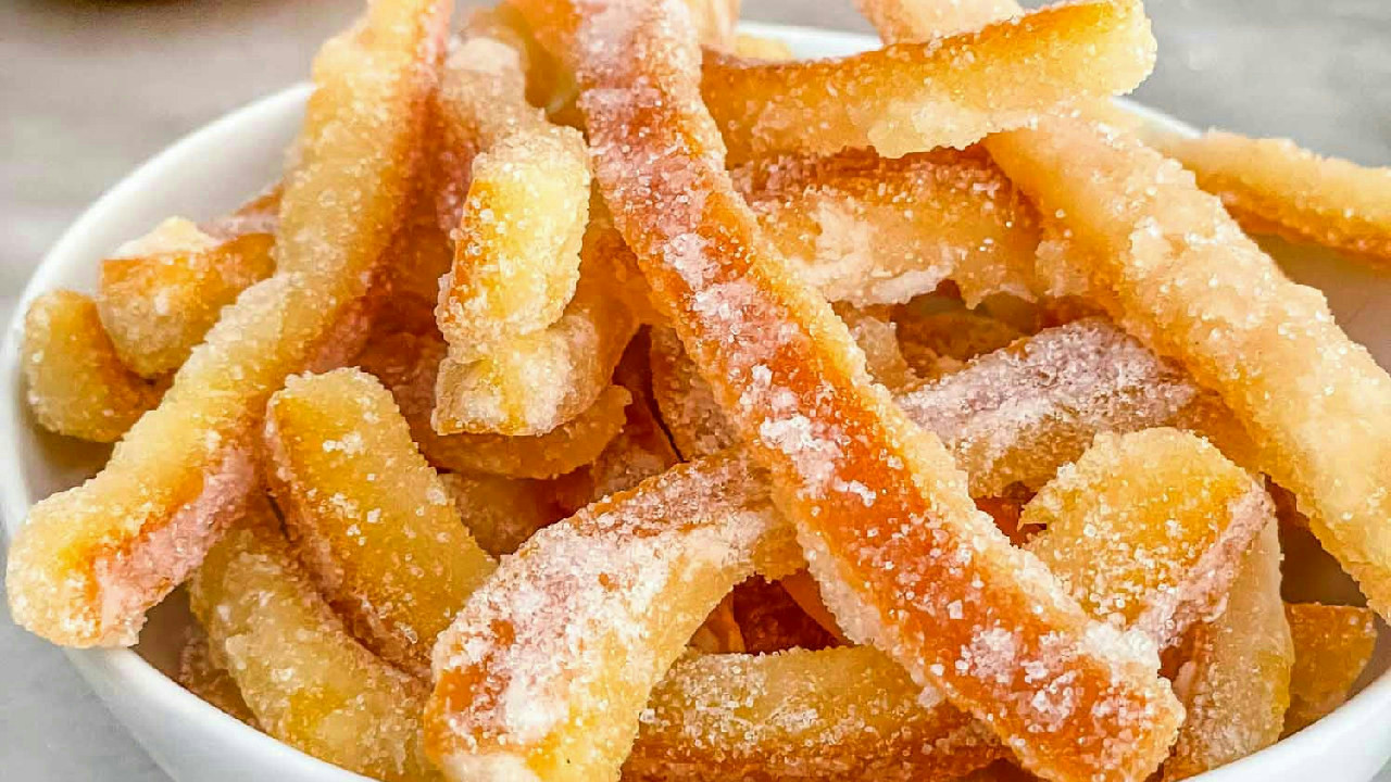 Candied Orange Peel Candied Orange Peel
