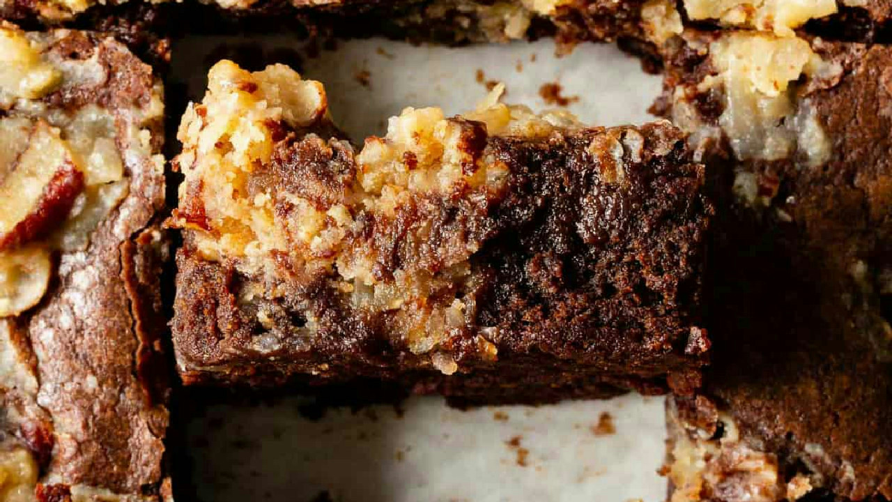 German Chocolate Brownies (Gluten-Free)