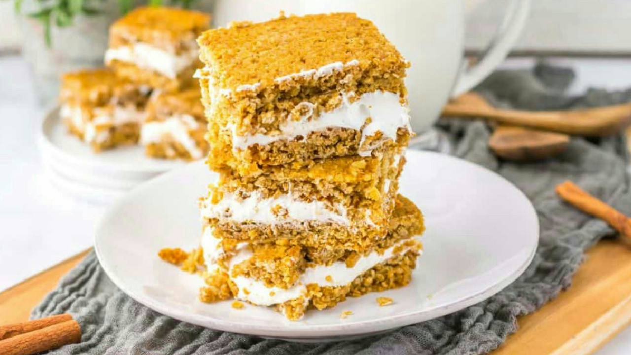 Oatmeal Cream Pie Bars