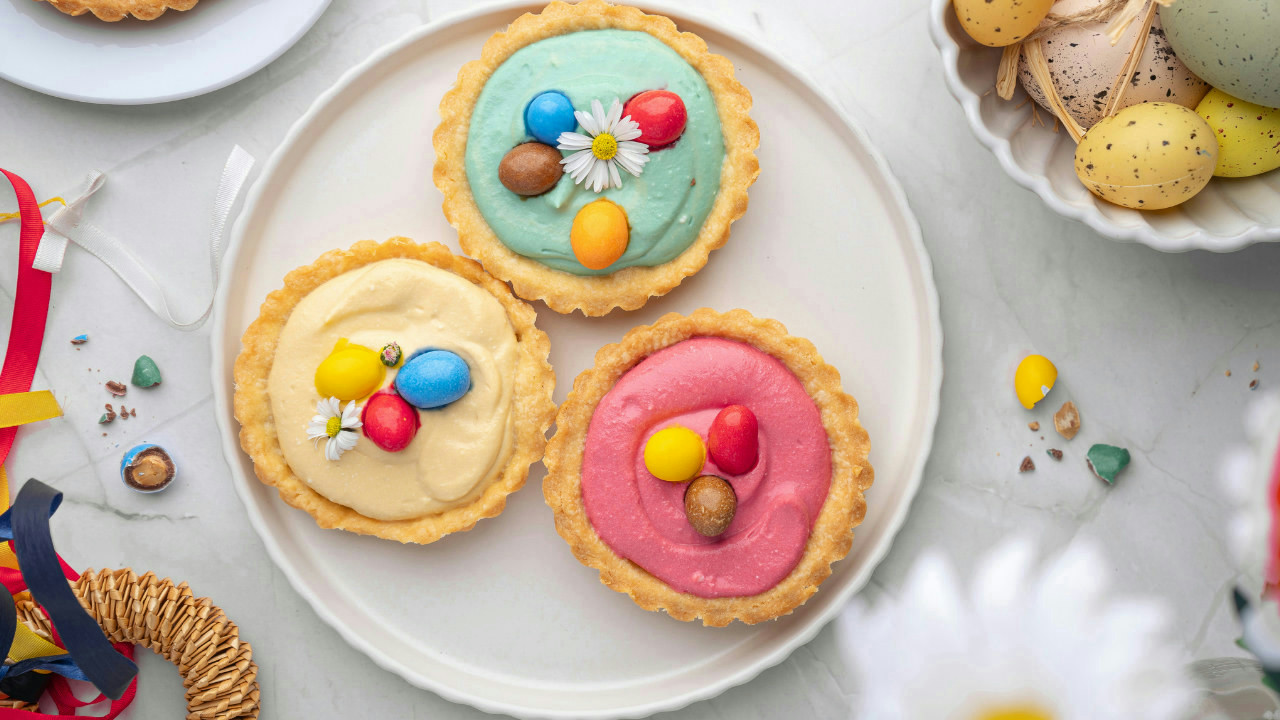 Spring Cheesecake Tarts
