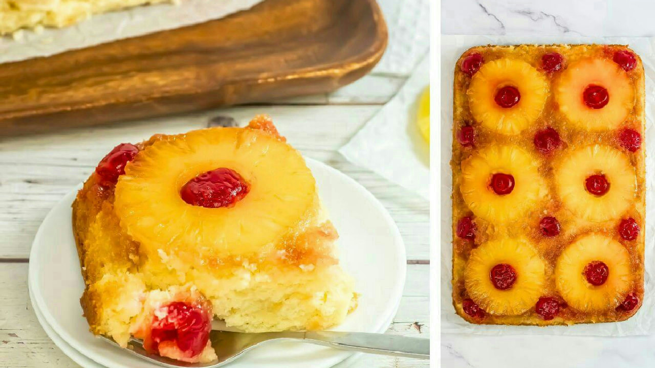 Pineapple Upside Down Cake Pineapple Upside Down Cake