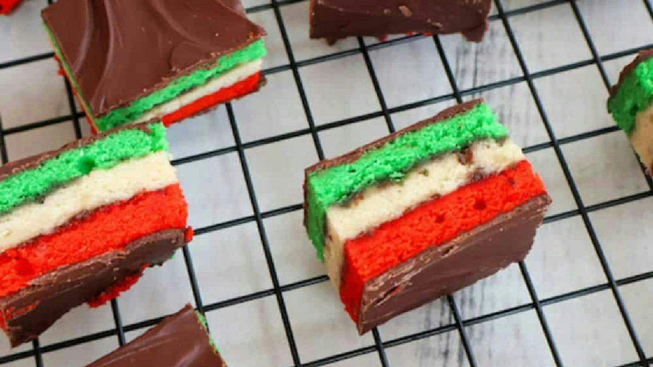 Gluten Free Italian Rainbow Cookies
