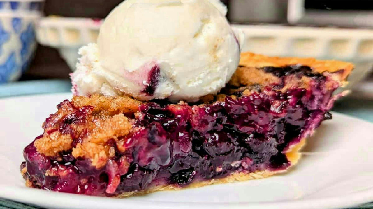 Blueberry Crumble Pie Blueberry Crumble Pie